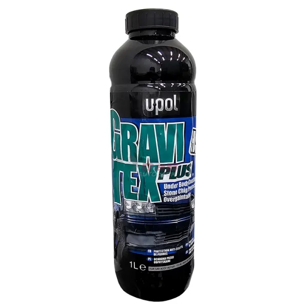 U-Pol Gravitex Steinschlagschutz schwarz 1 Liter